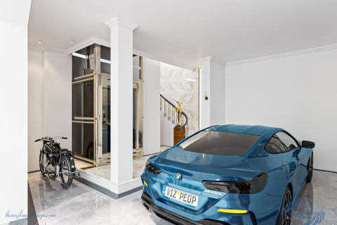 Thiết kế thi công nội thất căn liền kề Văn Phú